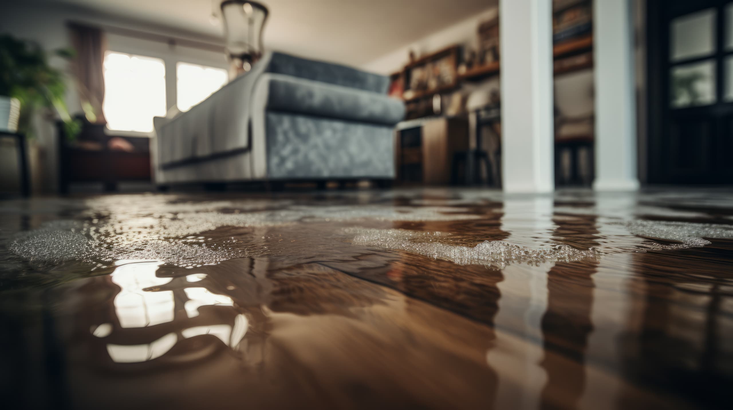 Professional restoration team